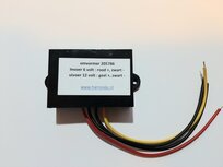 Spanning omvormer 5 t/m 12 volt na 12 volt DC/DC  continu 3 Amp&eacute;re (205785)