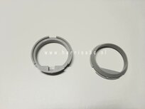 Adaptor ring van H4 (P43T) naar Duplo (P45T) diameter 44.5 mm gat perfect passend. (Adaptor.01.60)
