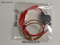 Montage setje voor LED knipperlichtrelais Citroen Traction.  ( CITROEN.01.HAM )