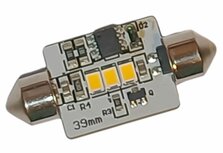 BUIS KNIPPER LAMPJE 12 VOLT 18 WATT 39 MM KLEUR AMBER. ( 12.BUIS.39.KNIP.WW.41 )