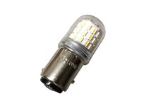 BAY15D led 21/5 watt klein 10 t/m 30 volt gelijkstroom (DC) massa negatief diverse kleuren. (  10/30.BAY15D.18.21/5.KLEIN.OO.42)