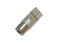 BA21S ledlamp voor koplamp, verstraller of breedstralers. voor systemen van 6 t/m 24 volt