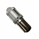 BA20D 6, 12 EN 24 VOLT IN DIVERSE KLEUREN MASSA NEGATIEF EN POSITIEF GROOT EN KLEIN LICHT. (BA20D.40.OO.180 )