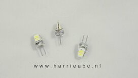 G4 LED lampje 6 volt voor duiklamp, zaklamp, spotjes. (G4.06.46)