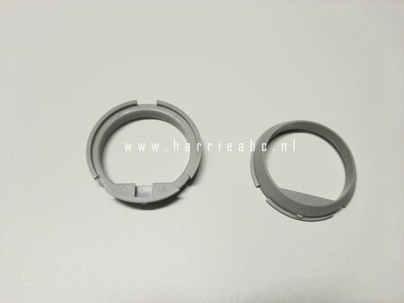 Adaptor ring van H4 (P43T) naar Duplo (P45T) diameter 43.5 mm gat perfect passend. (Adaptor.01.60)