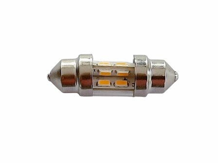 Buis lampje LED 31 mm 24 volt 10 watt warm wit (24.BUIS.31.10.WW.42)
