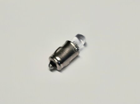 BA7S LED LAMPJE 6 t/m 15 VOLT 2 WATT IN KLEUR WIT. (12.BA7S.01.OW.96)