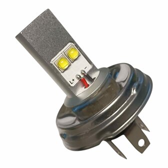 P45T LED LAMP 30 WATT 6 t/m 12  VOLT IN DE KLEUR WIT MASSA NEGATIEF. (P45T.40.OW.10 )