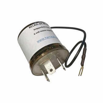 Led knipperlicht relais 6 volt negatief massa. ( RELAIS.04.NE.03 )