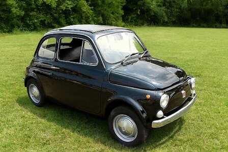 Fiat 500 van 1963 t/m 1975  12 volt.  (Fiat.500.OA.HAM)