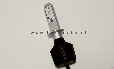 H1 led koplamp 12 volt 60 watt 9-32 volt 4600Lumen met Pilips Z-ES leds. (H1.60.03)