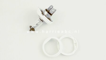 Adaptor ring van H4 (P43T) naar Duplo (P45T) 2 diameters 38 en 43.5 mm perfecte pasvorm. (Adapter.02.03)