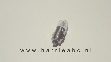 BA7S LED lampje 6 volt 2 watt in kleur warm wit. ( 6/12.BA7S.02.WW.99 )