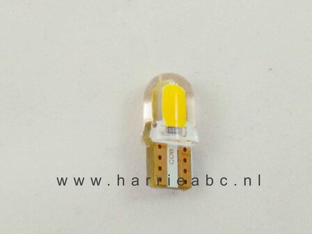 T10 12 volt 3 watt in de kleur amber ( 12.T10.03.OA.55 )