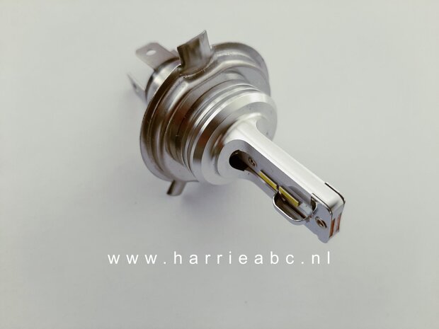H4 (P43T) LED LAMP 40 WATT 12 VOLT IN DIVERSE WARME KLEUREN MASSA NEGATIEF. (12.H4.40.OO.102)