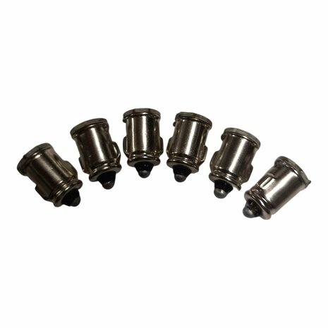 BA7S 6 t/m 12 volt 3 watt in diverse kleuren te verkrijgen. (6/12.BA7S.01.OO.41)