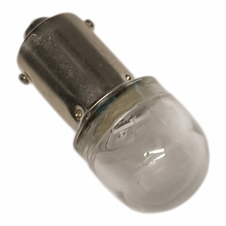 BA9S 6 volt 5 watt massa negatief in diverse kleuren.