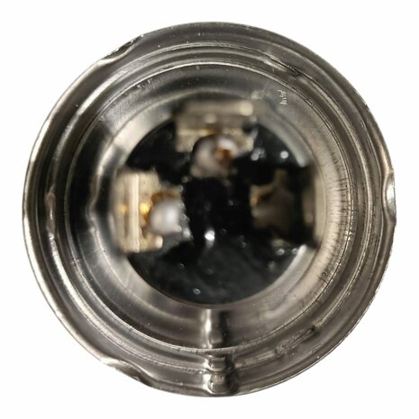 P45T LED LAMP 30 WATT 6 t/m 12  VOLT IN DE KLEUR WIT MASSA NEGATIEF. (P45T.40.OW.10 )